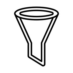 Filter Icon line icon