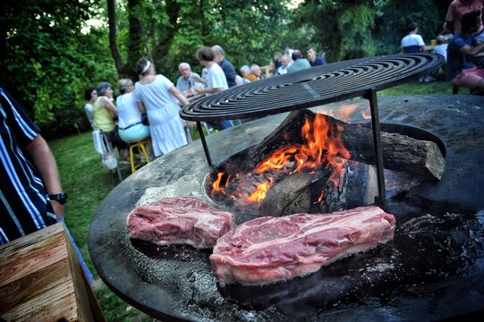 Brasero, c&ocirc;te de boeuf