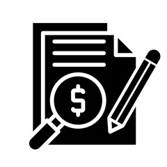 Magnifying Glass glyph icon