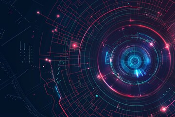 Abstract future technology