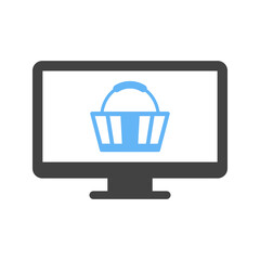 Black Friday Filled Blue & Black Icons