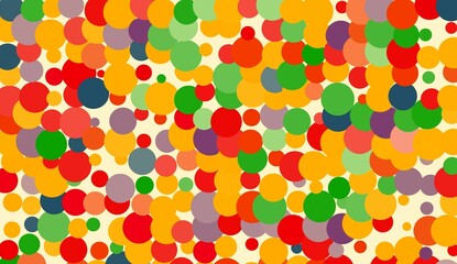 seamless pattern with colorful confetti