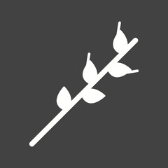 Thanksgiving Glyph Inverted Icons