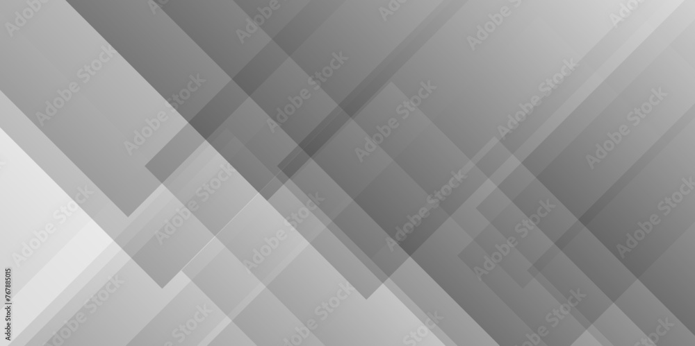Poster modern abstract gray and white background with glowing geometric lines. abstract seamless modern whi