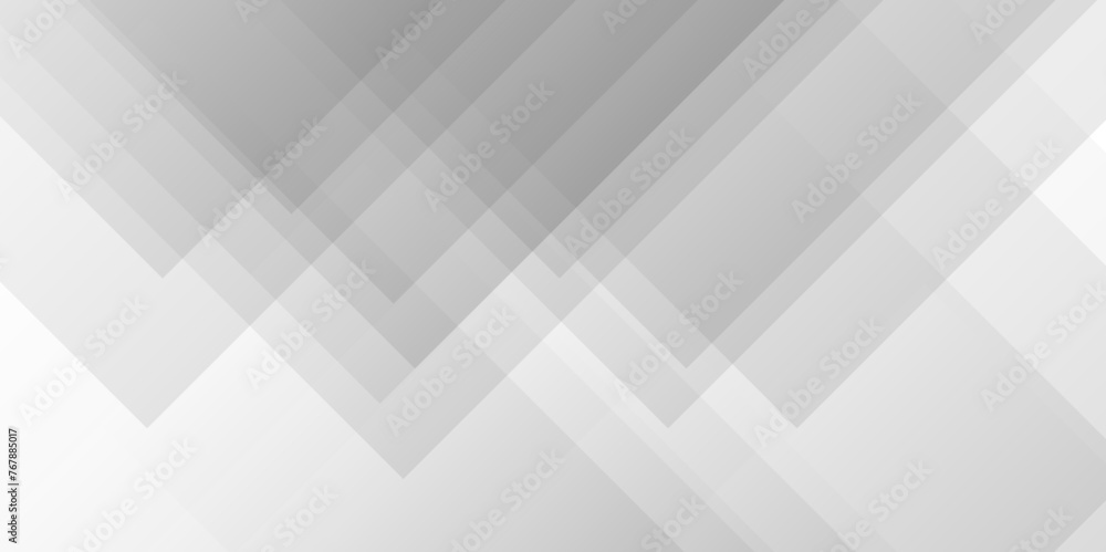 Poster modern abstract gray and white background with glowing geometric lines. abstract seamless modern whi