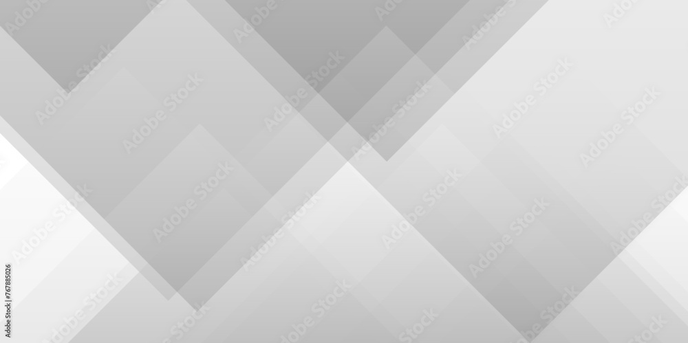 Poster modern abstract gray and white background with glowing geometric lines. abstract seamless modern whi