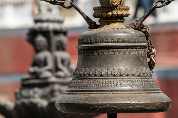 Kathmandu, Nepal- April 01,2022 : The Pashupatinath Temple is a Hindu temple located on the Bagmati River in Kathmandu, Nepal.