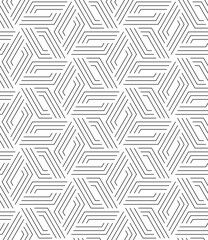 Vector seamless texture. Modern geometric background. A mesh of fine threads - 767890472