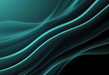 Animated background video with turquoise spiral wave pattern