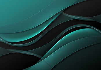 Animated background video with turquoise spiral wave pattern