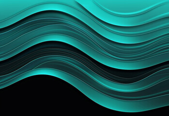 Animated background video with turquoise spiral wave pattern