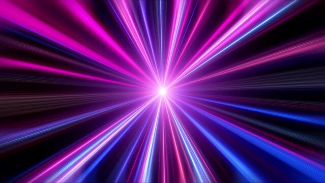 Blue & Pink Neon Strobe Lights