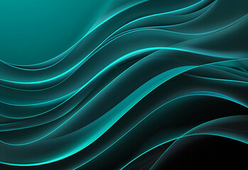 Animated background video with turquoise spiral wave pattern