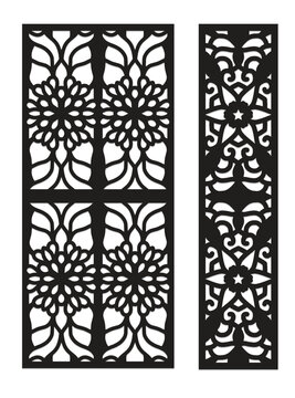 Laser Cut Wall Panel SVG design