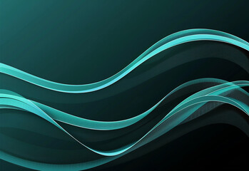Animated background video with turquoise spiral wave pattern