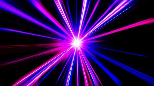 Blue Pink & Black Strobe Lights
