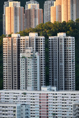 Obraz premium Asian Buildings on the Hill