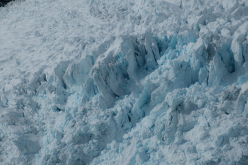 Franz Josef glacier in New Zealand