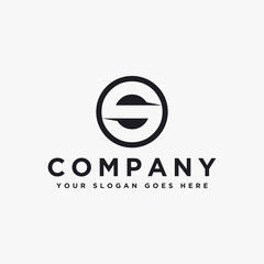 Letter S logo icon vector template on white background