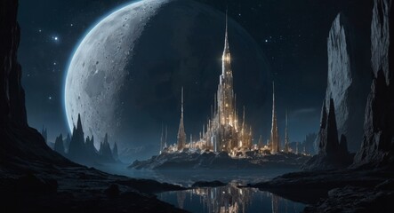Lunar colony