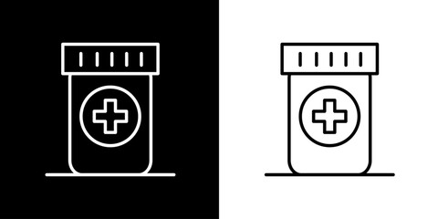 Health icon. Medical devices. Hospital. Black icon. Silhouette icon.