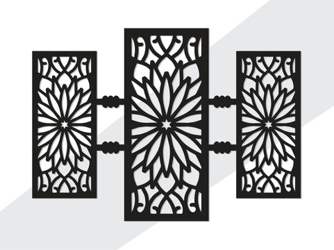 Laser Cut Wall art Mandala Panels Wall Decor