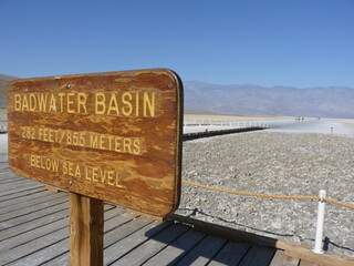 La Vallée de la Mort désert Death Valley