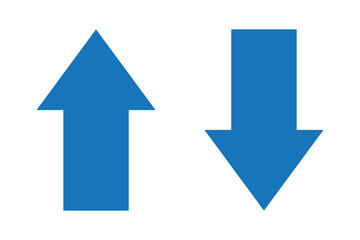 up and down arrow symbol