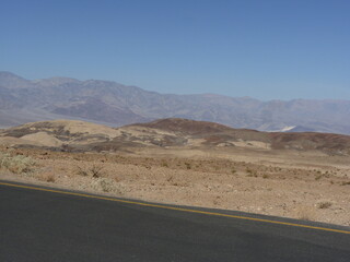 Fototapeta na wymiar La Vallée de la Mort désert Death Valley