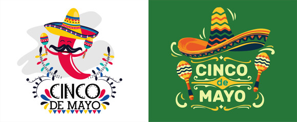 Premium Vector Illustration | Cinco de Mayo Celebration