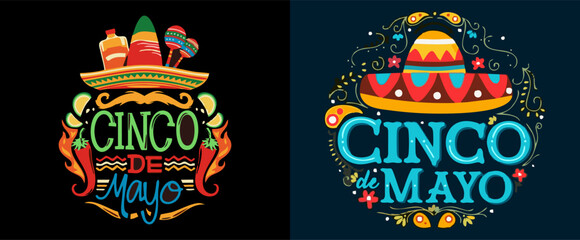 Naklejka premium Premium Vector Illustration | Cinco de Mayo Celebration