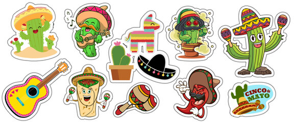 Premium Vector Illustration | Cinco de Mayo Celebration