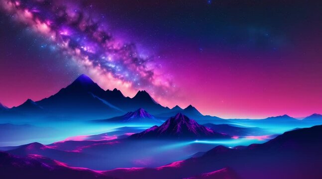 Abstract_blue & purple nebula (2)