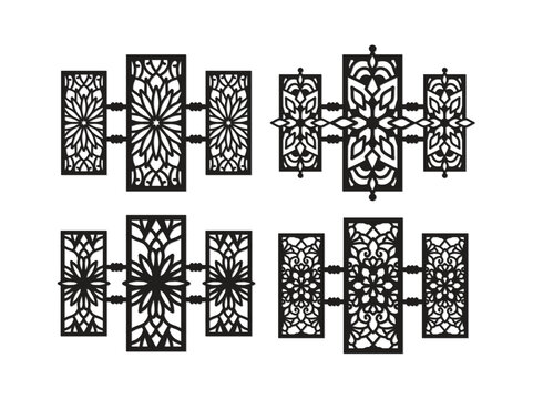 Laser Cut Wall art Mandala Panels Wall Decor