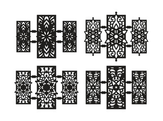 Laser Cut Wall art Mandala Panels Wall Decor