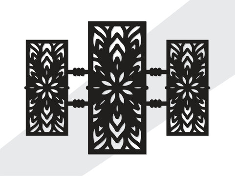 Laser Cut Wall art Mandala Panels Wall Decor