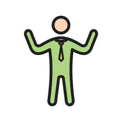 Personality Traits Line Filled Icons