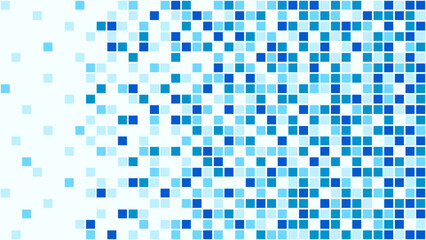 Abstract pixels background of geometric shapes simple flat style. Vector seamless pattern. ready to use for cloth, textile, wrap and other.