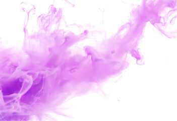 Fototapeta na wymiar Motion sparkles that abstraction fly Bright blots small Purple smoke