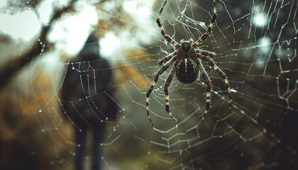 Caught in Arachnophobia's Web: A Visual Exploration of the Fear of Spiders wide