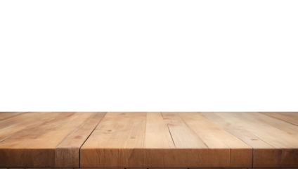 wooden table top Brown, wood, empty wooden table top, wooden, desk displaying products, light, wooden desk top,The background is transparent.