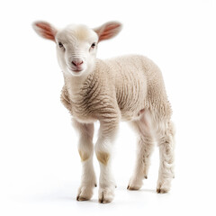 Obraz premium sheep isolated on white