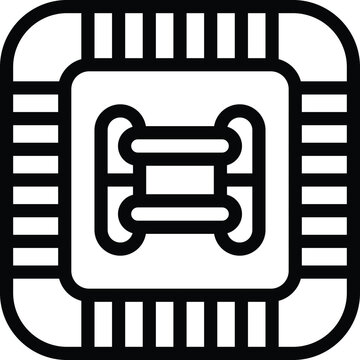 recommend clip art: Button detail icon outline vector. Clothing fabrication. Needlework stitch fastener