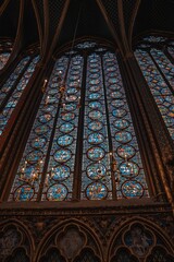Fototapeta premium Interior of Sainte-Chapelle in Paris, France