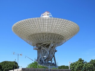 the Robledo de Chavela radio telescope antennas