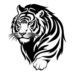 tiger head vector