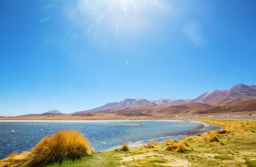 Fotobehang Lake in Bolivia © Galyna Andrushko