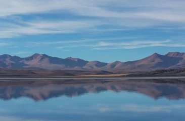Deurstickers Lake in Chile © Galyna Andrushko