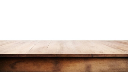 wooden table top Brown, wood, empty wooden table top, wooden, desk displaying products, light, wooden desk top,The background is transparent.