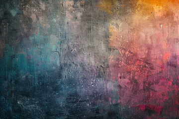 Grunge brushed colorful painted wall texture backgrounds - obrazy, fototapety, plakaty